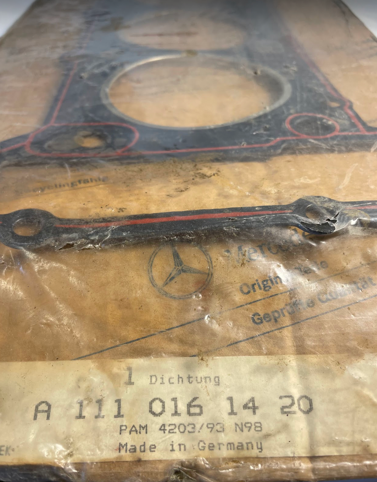 Mercedes-Benz Cylinder Head Gasket - 111-016-14-20 - For MBZ M111 Eng. C180
