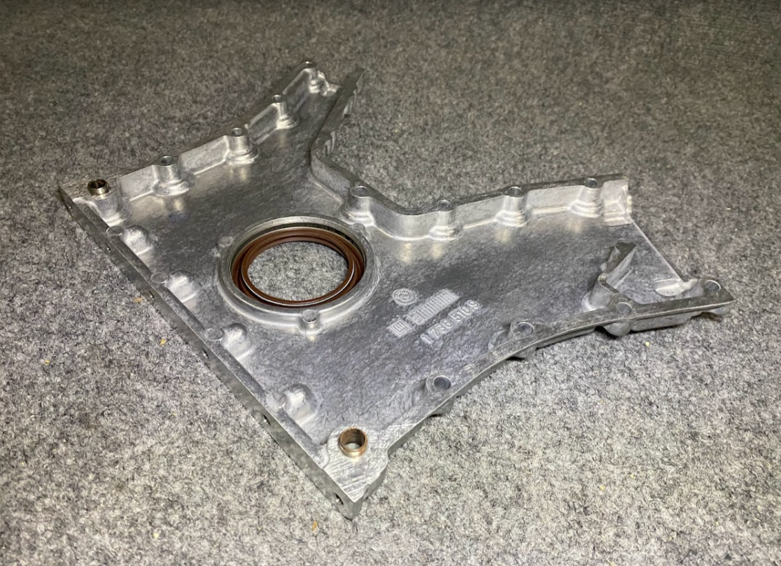 BMW Timing Cover - Lower, Outer, Front - 11 14 1 736 517 -BMW 750iL, 850Ci 94-01