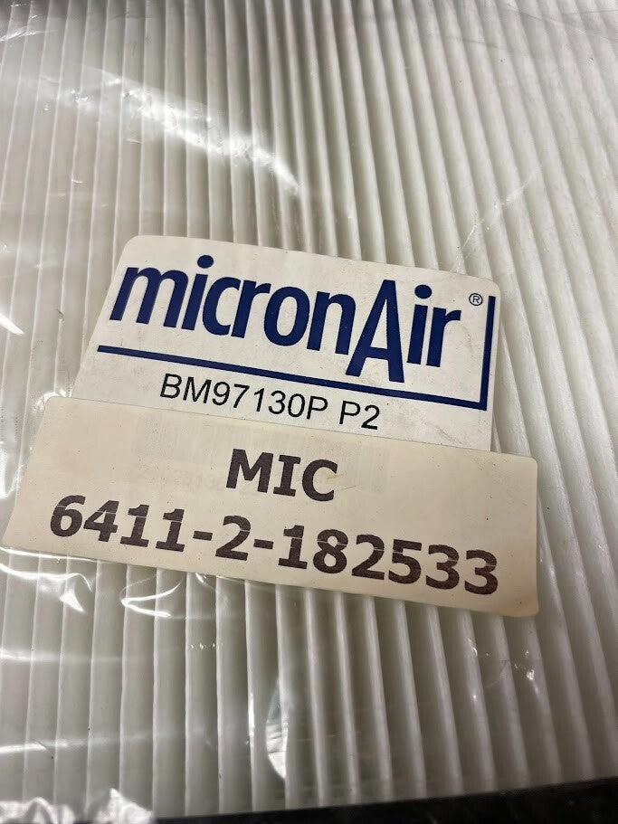 Micronair Cabin Air Filter - BM97130P / 64-11-2-182-533 -For BMW 528i 1997-2000
