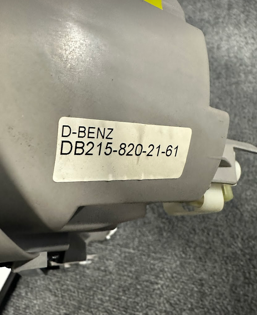 Automotive Lighting Left Headlight Assy - DB215-820-21-61 - Fits MBZ CL-Class