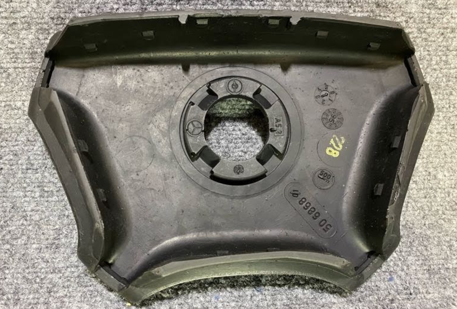 Mercedes-Benz Cover Center Steering Wheel - 140-464-08-87 - Fits MBZ S Class