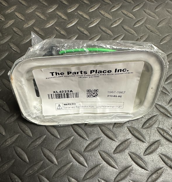 The Parts Place Inc Back Up Lamp Light Housing with Socket- XL4222A -For Pontiac