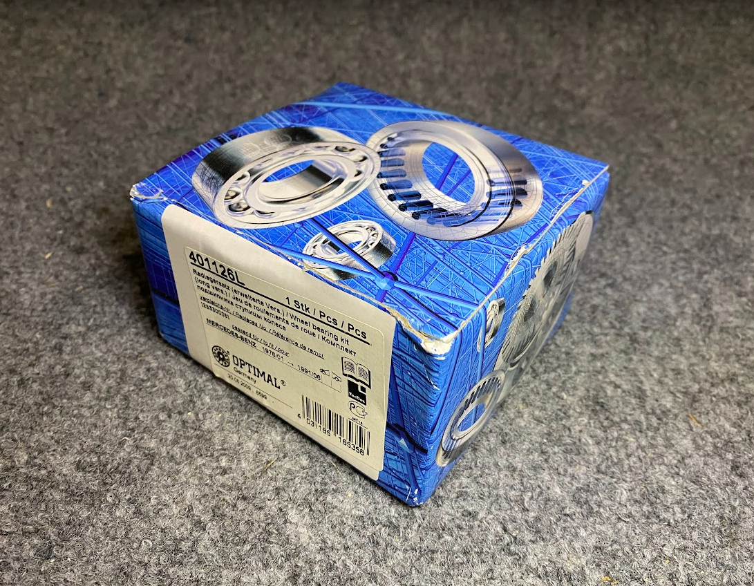 Optimal Front Outer Wheel Bearing Kit - 401126L / 1263300051 - For 300SD & More