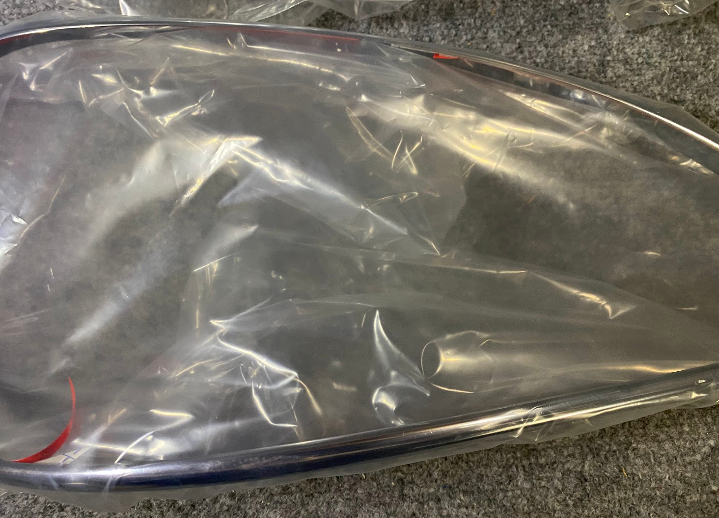 Chrome Headlight Frames - 163 2222 - Fits Mercedes-Benz W163 ML Class from 09/01