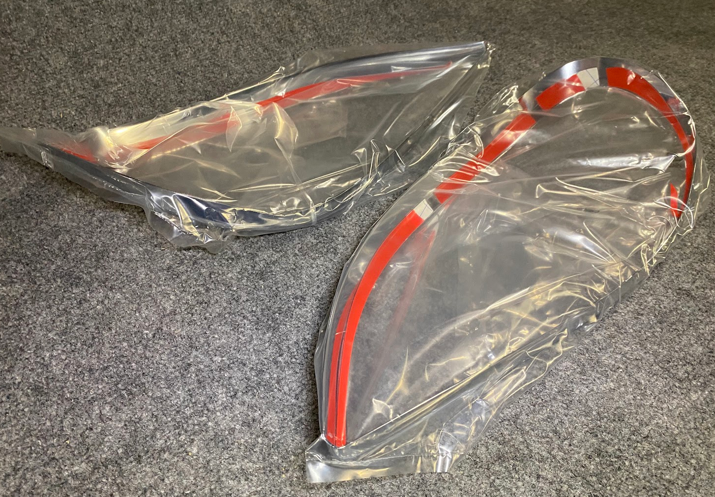 Chrome Headlight Frames - 163 2222 - Fits Mercedes-Benz W163 ML Class from 09/01