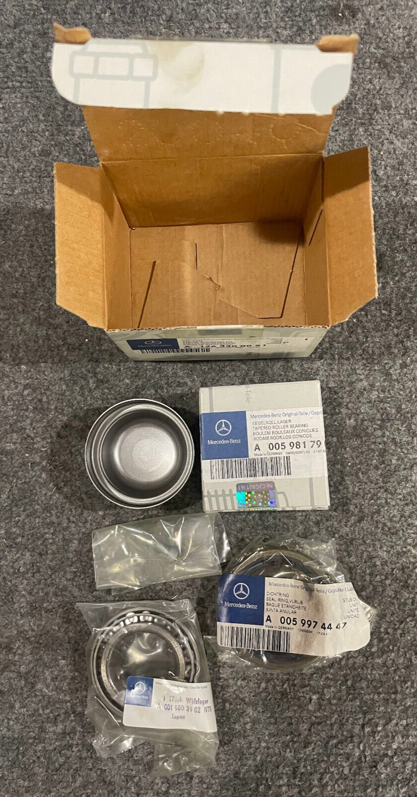Mercedes-Benz Front Outer Wheel Bearing Kit - 1263300051 - For MBZ 300SD & More