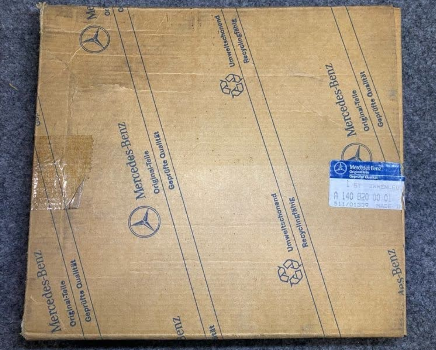 Mercedes-Benz Interior Front Dome Light - 140-820-00-01-7C77 - MBZ W140 S Class