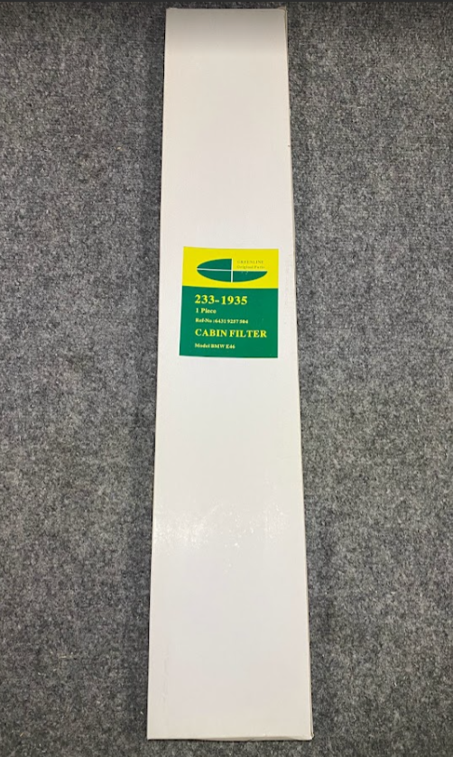 Greenline Charcoal Cabin Air Filter - 64319257504 / 233-1935 - For BMW