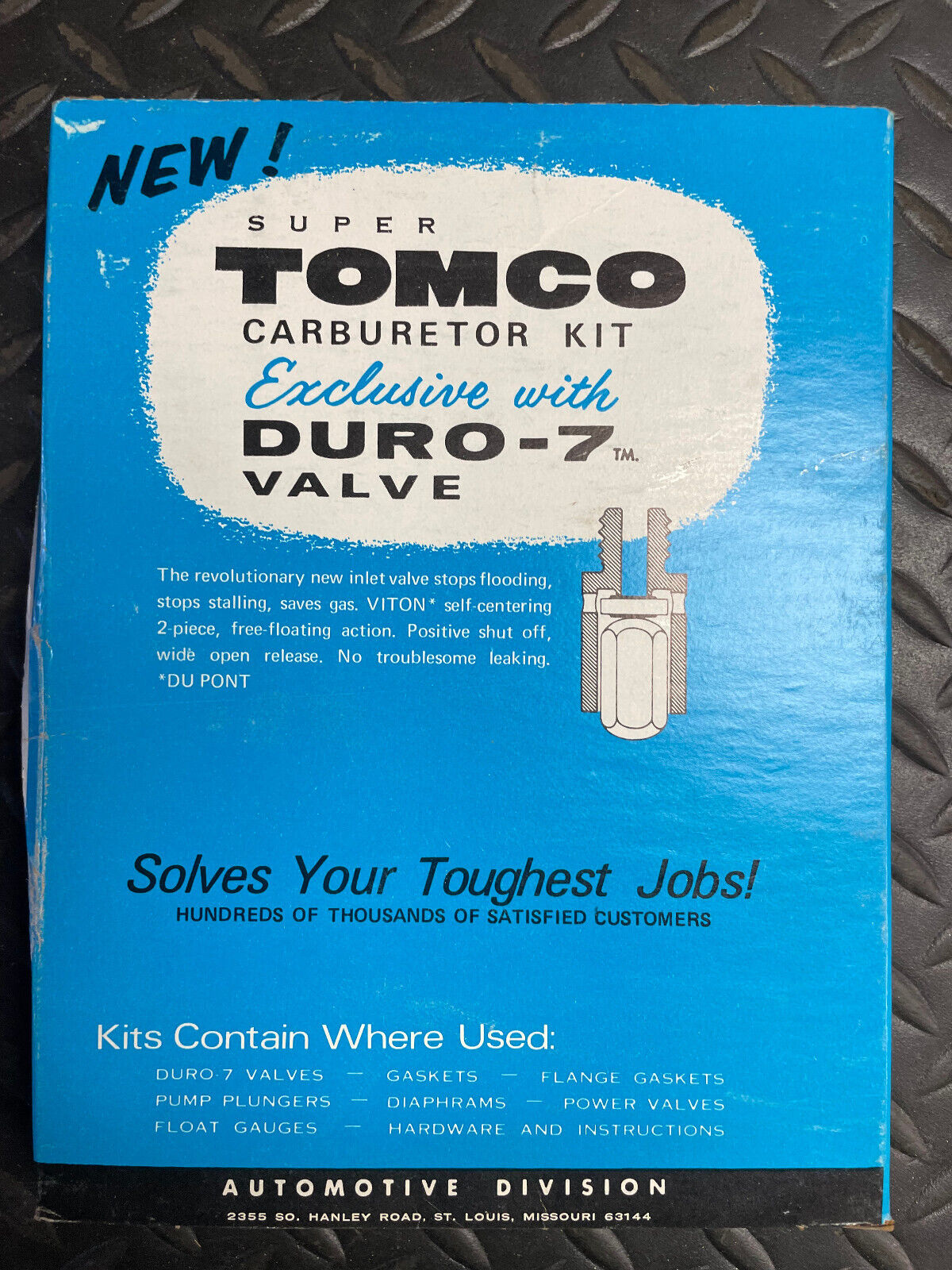 Tomco Carburetor Kit - 5329A - For Toyota Corona & Mark II 1969 - 1971