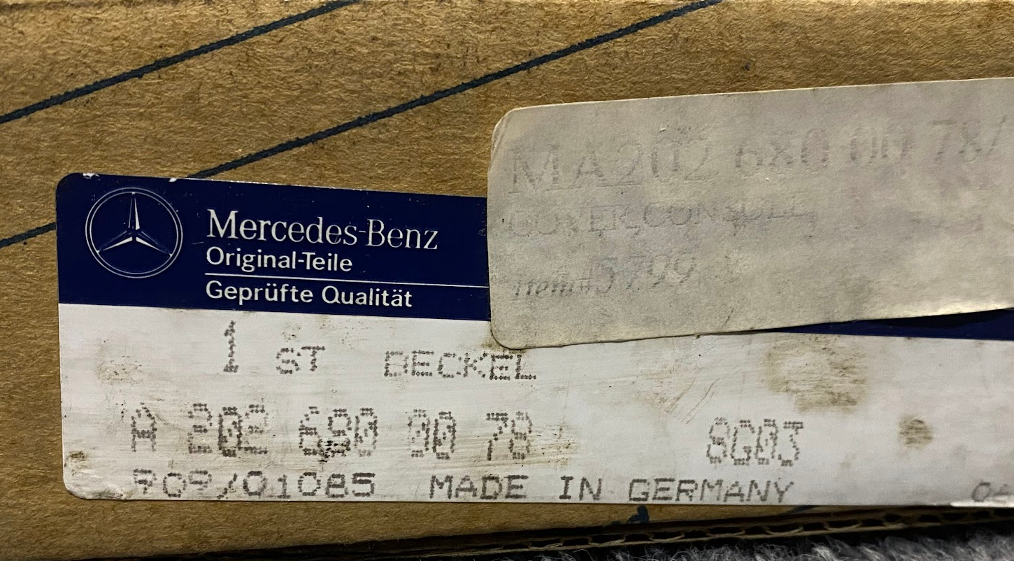 Mercedes-Benz Center Console Lid - 202-680-00-78-8G03 - Fits MBZ C-Class 1994-00