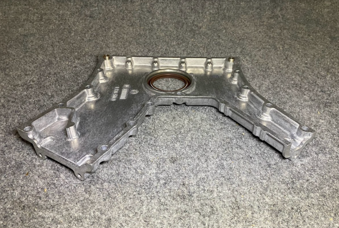 BMW Timing Cover - Lower, Outer, Front - 11 14 1 736 517 -BMW 750iL, 850Ci 94-01
