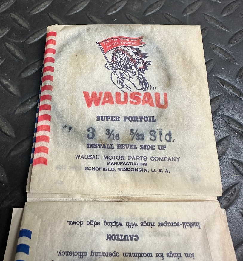 Wausau Piston Rings (STD) - CM 1057 STD - Fits Austin Rover & Morris Minor