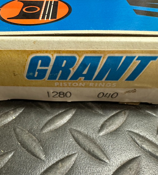 Grant Piston Rings (040) - 1280 -040 - Fits Austin, MG, Morris & More 68-74