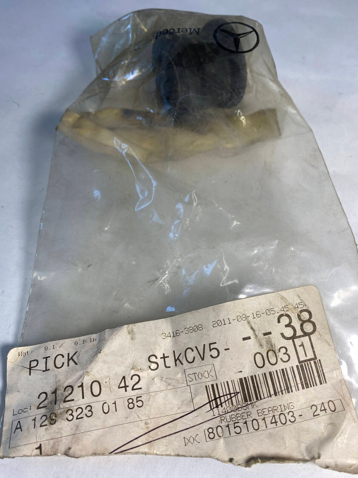 Mercedes-Benz Front Inner Sway Bar Bushing- 129-323-01-85 -For MBZ 300SL & More