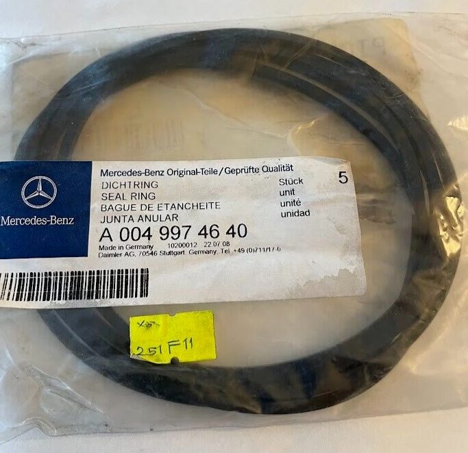 Mercedes-Benz Injection Pump Bottom Seal Ring (X5) - 0049974640 For 300CD & More