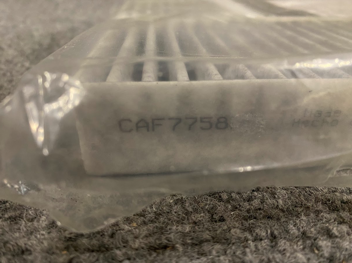 Parts Plus Cabin Air Filter - CAF5439 / 80292S5A003 - Fits Honda & Acura 97-2011