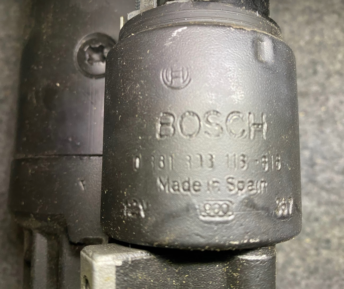Bosch Reman Starter Motor - 0 001 218 135 - For BMW 750iL, 850Ci & 850CSi 88-01