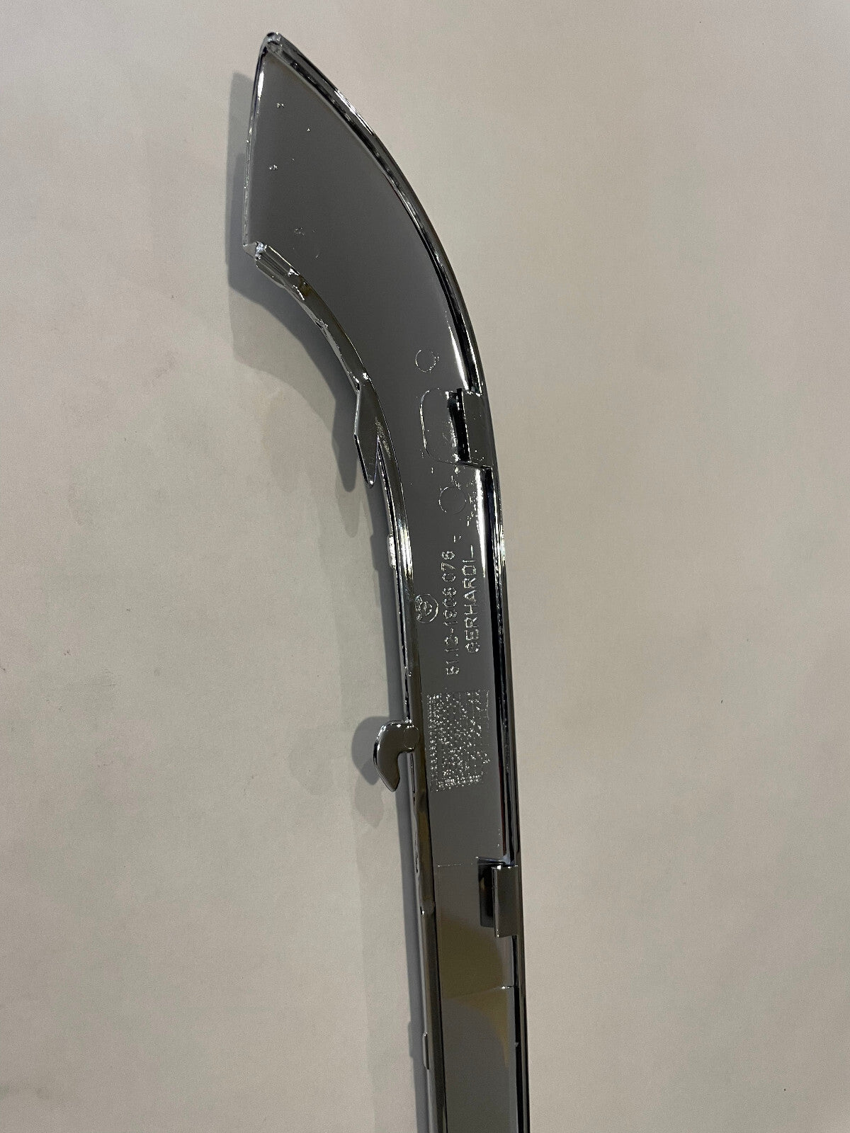 BMW Rear Right Bumper Chrome Trim - 51-12-1-908-076 - For BMW E32 740i, 735i