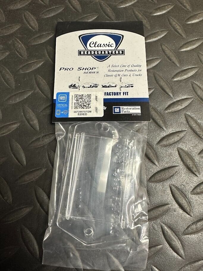 Classic Headquarters License Plate Lamp Lens (Pr) - W-016B - For Camaro 1970-73