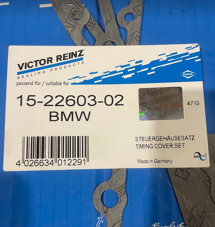 Victor Reinz Engine Timing Chain Case Gasket Set - 115-22603-02 - For BMW