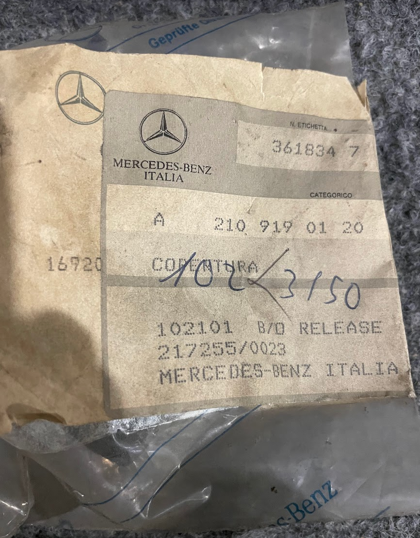 Mercedes-Benz Front Seat Interior Covering - 210-919-01-20 - MBZ E320 & More