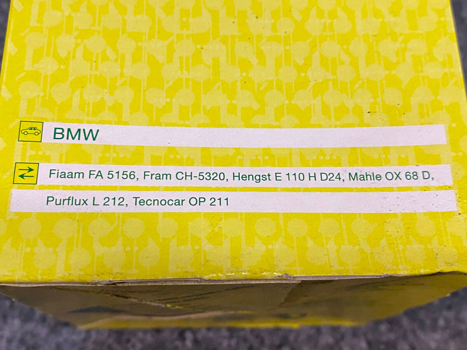 Mann Oil Filter - HU926/3X - Fits BMW 325i 7 325is / 525i & 525iT