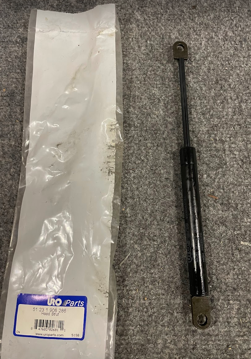 URO Hood Lift Support Strut - 51-23-1-906-286 - For BMW 325es, 325, M3 & More