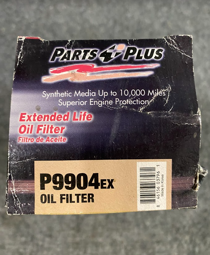 Parts Plus Engine Oil Filter - P9904EX / 276-180-00-09 -Fits MBZ 2011-2022
