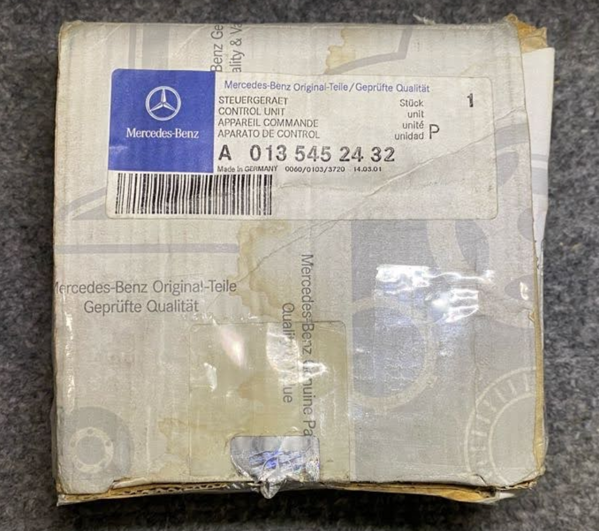 Mercedes-Benz Diesel Glow Plug Controller - 013-545-24-32 - MBZ 300D 1990-1993