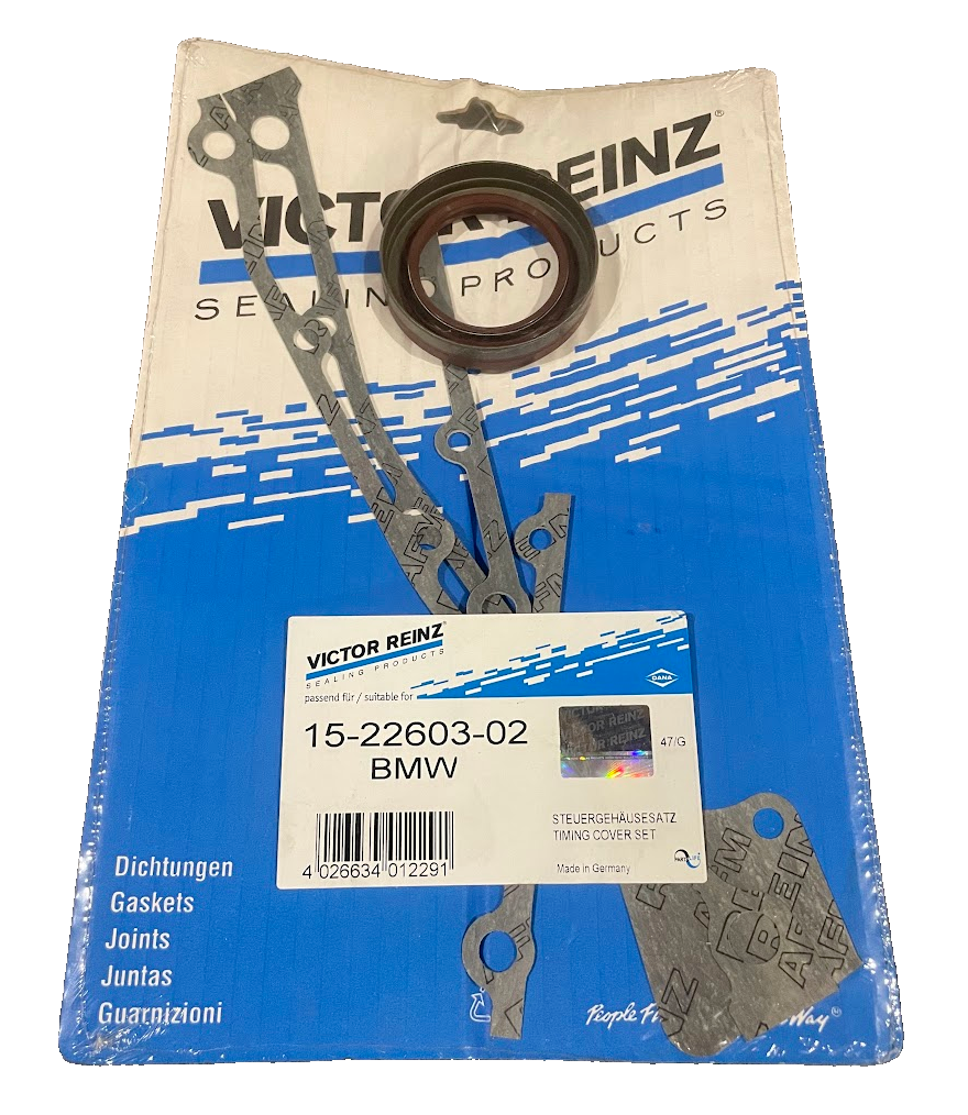 Victor Reinz Engine Timing Chain Case Gasket Set - 115-22603-02 - For BMW