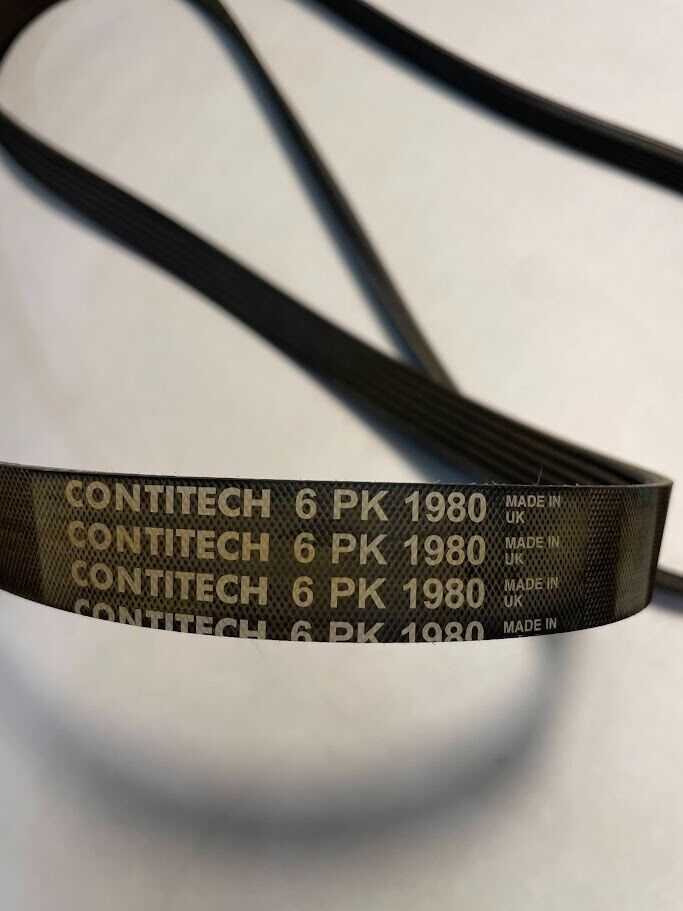 Continental V-Belt - 6PK1980 / 4060780 -For MBZ, Chevy, Land Rover, Saab & Buick