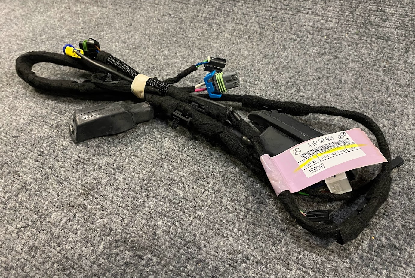 Mercedes-Benz Front LH Door Wiring Harness - A 163 540 60 09 - Fits MBZ ML-Class