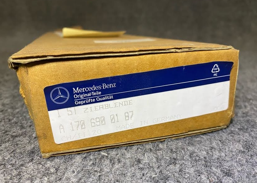 Mercedes-Benz LH Pillar Molding - 170-690-01-87 - MBZ SLK230, SLK320 & SLK32 AMG