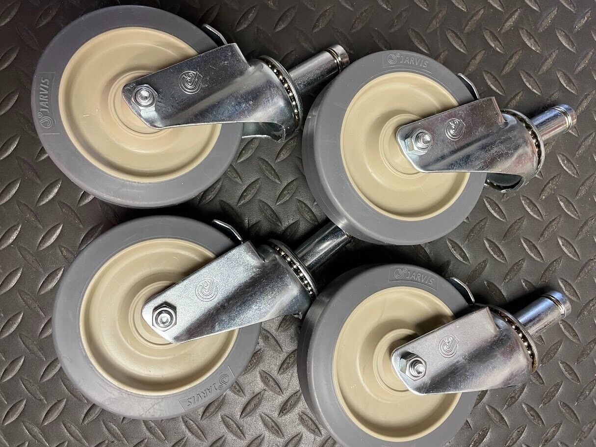 Centaur Caster Pack (4) - J5FBA-4 / C5FBA-4 - 300 lb Load Capacity Per Caster