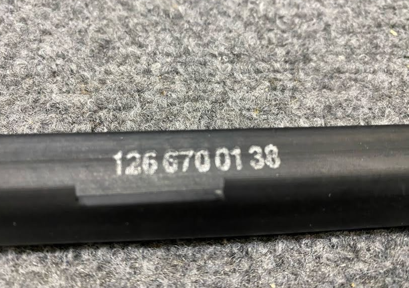 Mercedes-Benz Window Channel - A 126 670 01 38 - Fits MBZ 560SEC, 500SEC 84-91