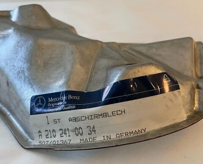 Mercedes-Benz Eng Front RH Mounting Screening Plate- 210-241-00-34 -For MBZ E300
