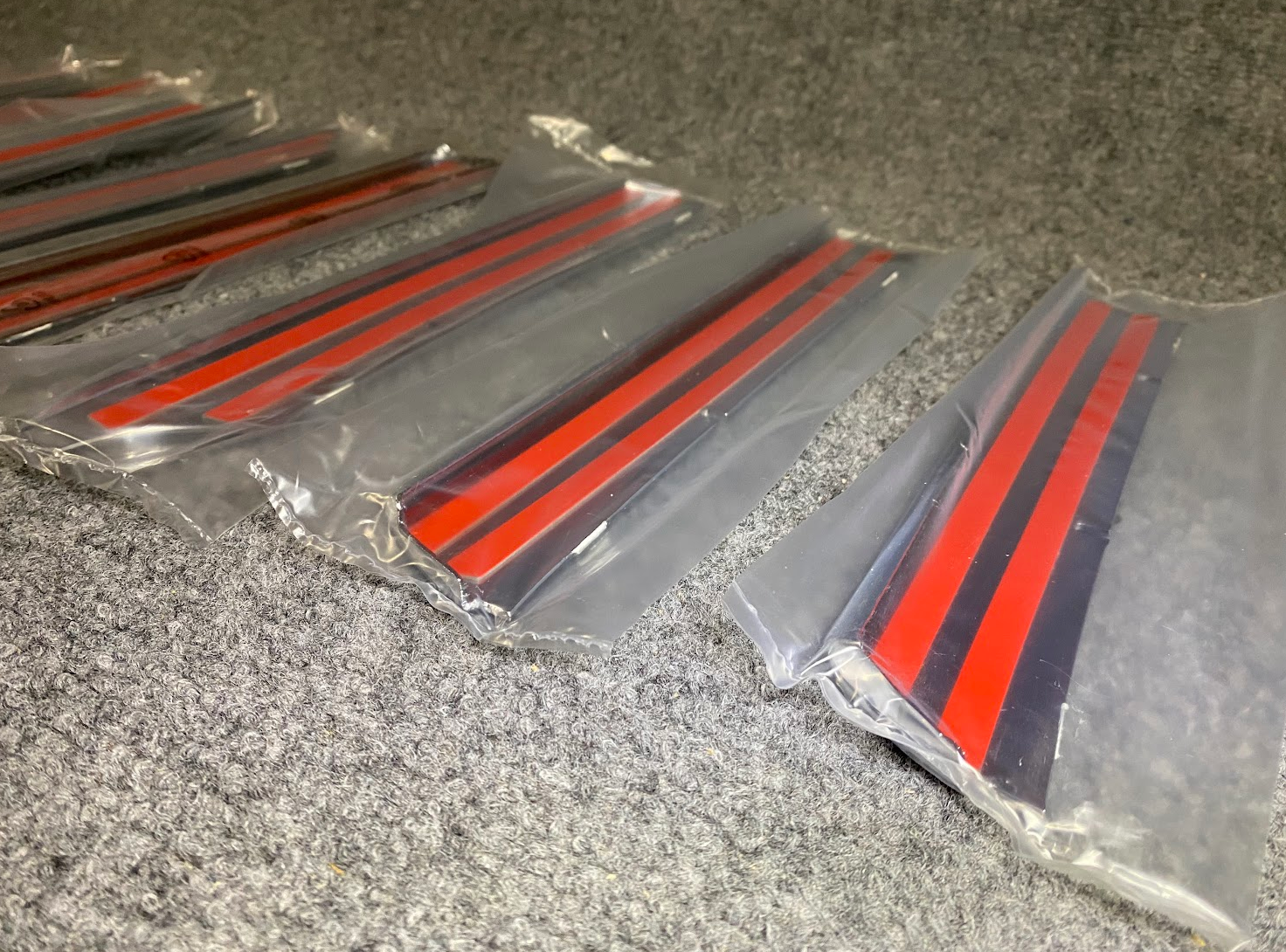 SCHATZ Front Grille Chrome Strips - Set of 8 - 203 8015 - Fits MBZ W203 Coupe
