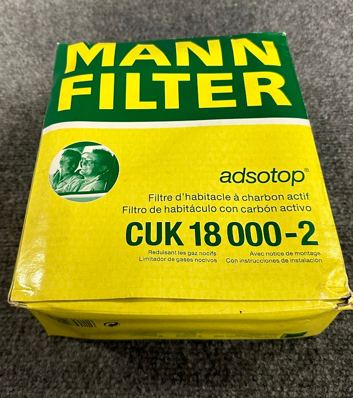 Mann Cabin Air Filter Set - CUK 18 000-2 - Fits Mercedes E-Class 2003-2008