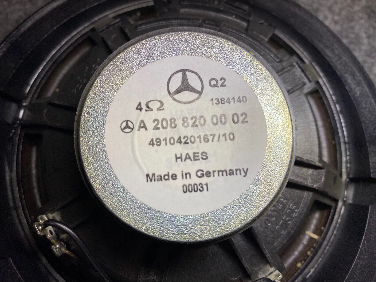 Mercedes-Benz Loudspeaker - 208-820-00-02 / B66828410 - Fits MBZ CLK 320 & More