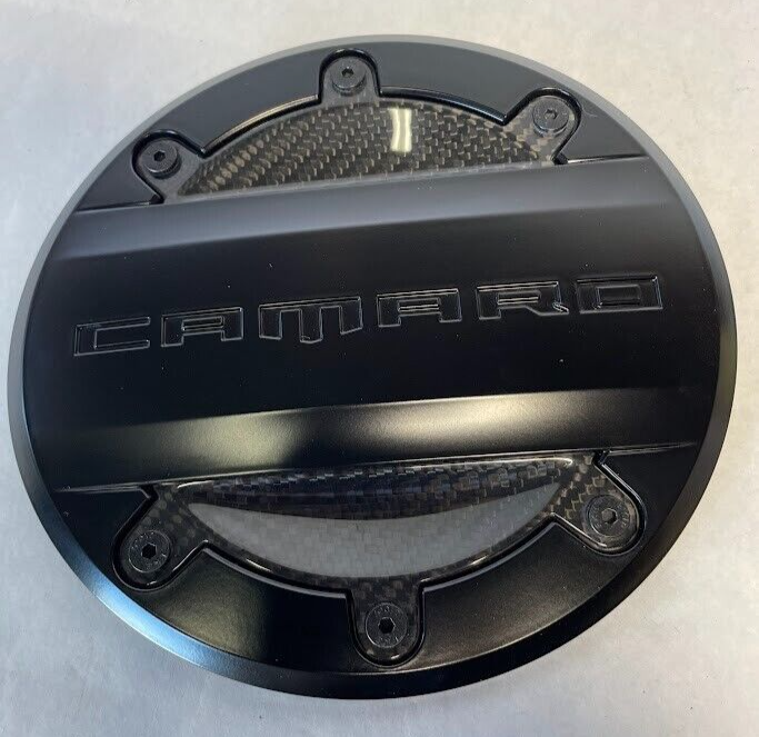 GM Fuel Filler Door W/ Carbon Fiber - 23227139 - For Chevrolet Camaro (2016-23)