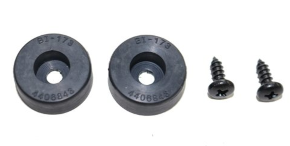 Classic Headquarters Bucket Seat Back Rubber Stoppers - W-387A -For Chevy & More