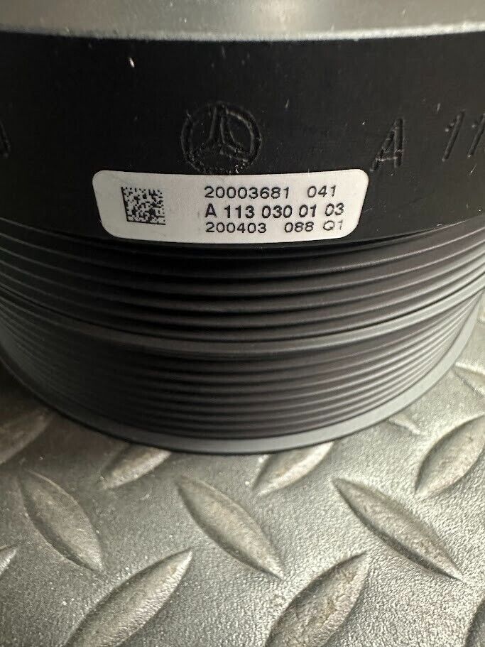 Mercedes-Benz Engine Crankshaft Pulley - 113-030-01-03 - For MBZ 2003-2011
