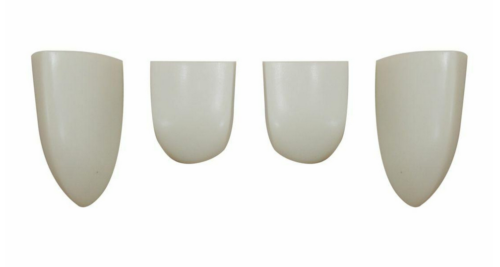 Trim Parts Bone Colored 4-Piece Deluxe Heater Knob Set - 9805 - For GMC Truck