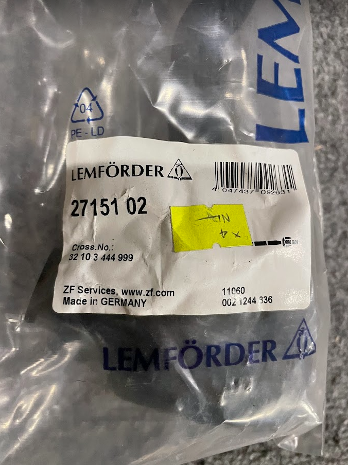 Lemforder Tie Rod Assembly - 27151 02 / 32-10-3-444-999 - For BMW X3 (2004-2010)