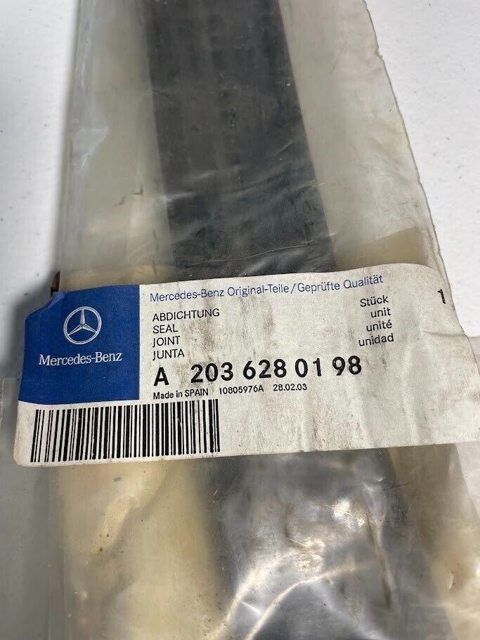 BMW Central Partition Panel LH Seal - 203-628-01-98 - For CLK350, CLK550 & More