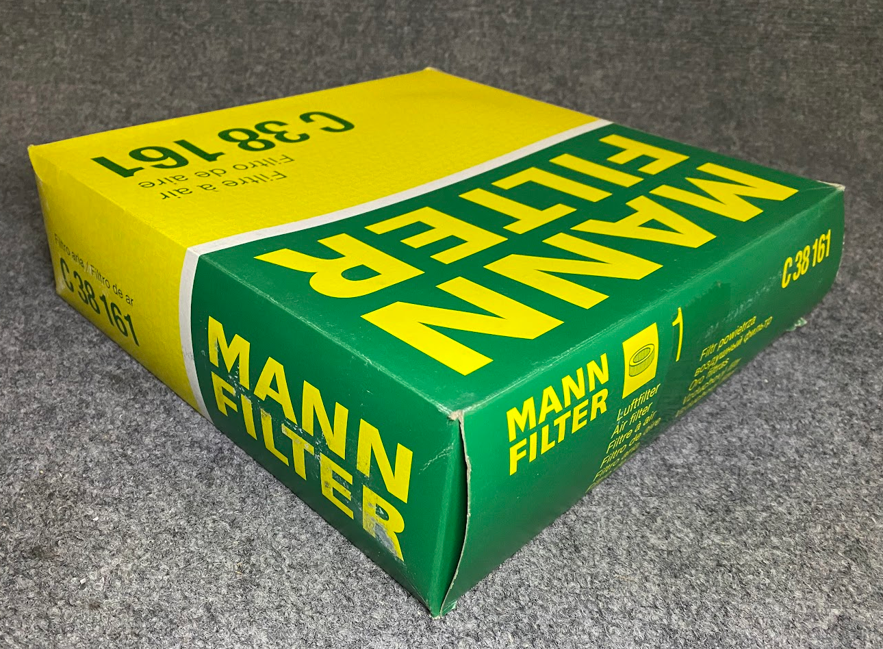 MANN FILTER Air Filter - C 38 161 / 003-094-62-04 - Fits MBZ 300SE 1992-1993