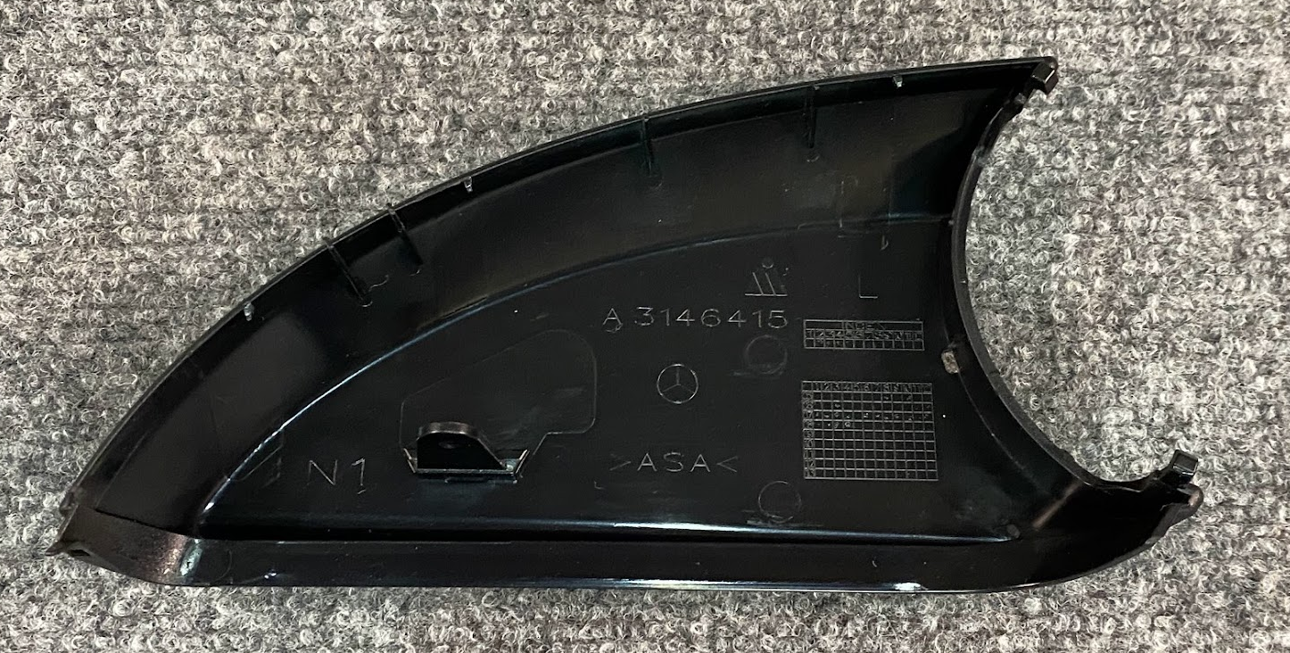Mercedes-Benz Front LH Door Mirror Lower Cover - A2048110507 - Fits MBZ C-Class