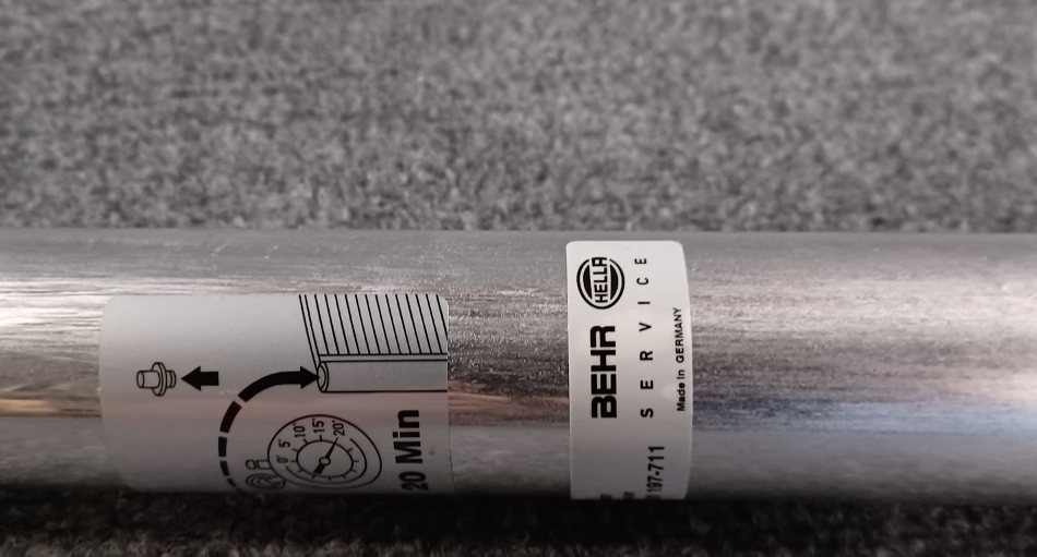 Behr A/C Receiver Drier- 8FT 351 197-711 / 203 835 01 47 - Fits Mercedes-Benz