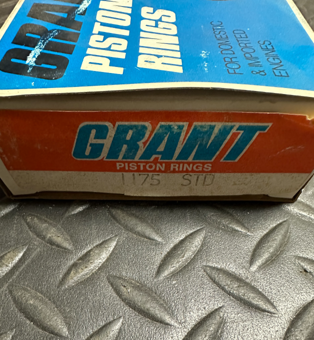 Grant Piston Rings (STD) - 1175 STD - Fits Austin 1800, MG, MGB & More