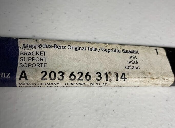 Mercedes-Benz Front Bumper LH Bracket - 203-626-31-14 -For MBZ S-Class 2001-2007